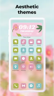 Theme Widget android App screenshot 0